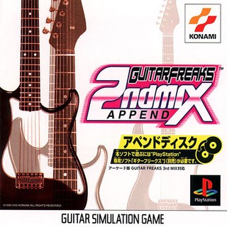 GUITAR FREAKS APPEND 2ND MIX [PS1 JP : 1 Disc]