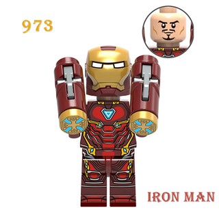 ❈Gorock เข้ากันได้กับ Lego Marvel Avengers 4 Superhero Deadpool Ghost Iron Man Massacre Venom Spiderman Minifigure ของเล