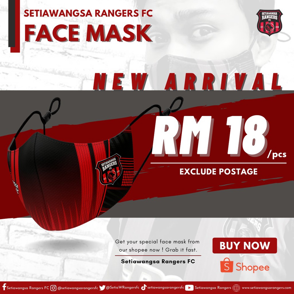 FACE MASK SETIAWANGSA RANGERS FC