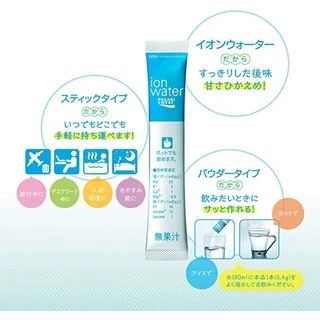 Pocari Sweat Ion Water Powder Stick Type (5.4g*8) ผงเกลือแร่ไอออนอีเล็กโทรไลต์ โพคาริสเวทผสมน้ำ 5.4g 8ห่อ ผสมน้ำ180มล