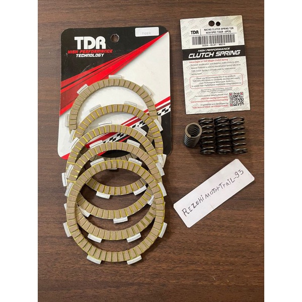 TDR Racing Tiger แผ่นคลัทช์ & Original TDR Racing Clutch Spring Tiger old Tiger