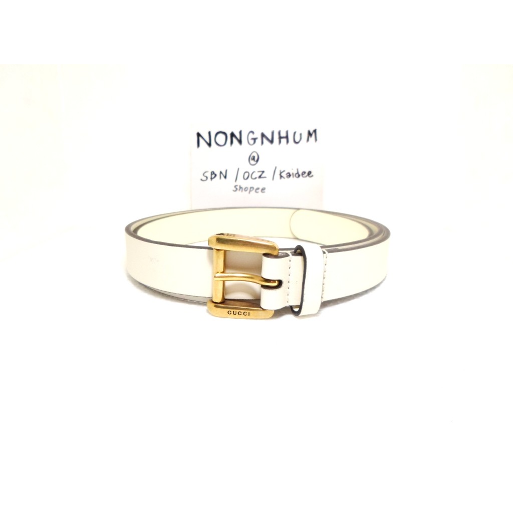 เข็มขัด Gucci Skinny belt sz 105 42 new ของแท้