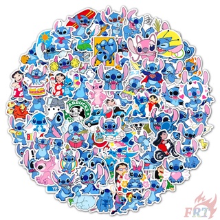 100 ชิ้น / ชุด ❉ สติกเกอร์ Lilo &amp; Stitch Series D สําหรับติดตกแต่ง ❉ สติกเกอร์ ลายการ์ตูนดิสนีย์ สําหรับตกแต่งกระเป๋าเดินทาง แล็ปท็อป สเก็ตบอร์ด DIY