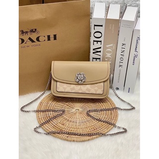 COACH PARKER CLUTCH//CROSSBODY BAG ((1680))