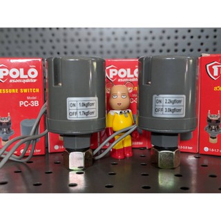 POLO สวิตช์ปั้มน้ำอัตโนมัติ PC-3B  ส่งไว เก็บปลายทางได้