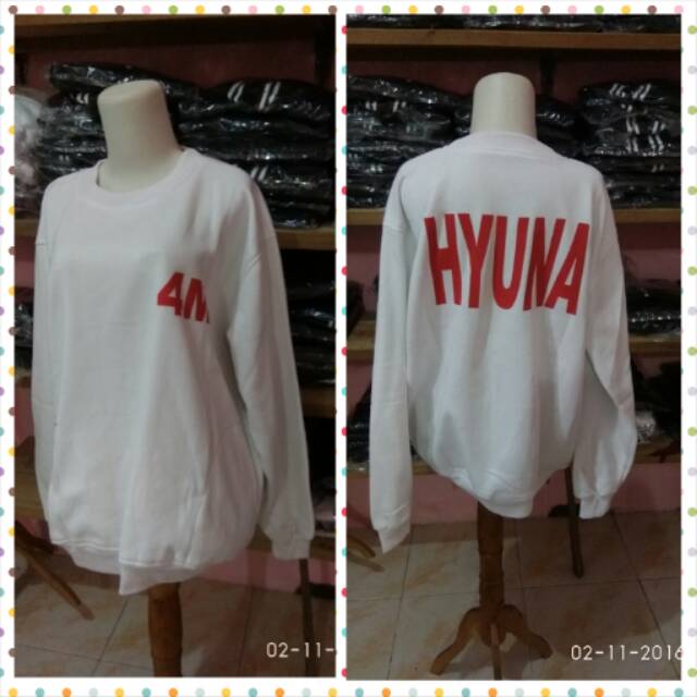 เสื้อกันหนาว hyuna 4นาที / หมวก