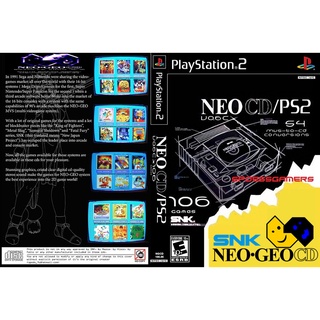 แผ่นเกมส์ PS2 Neo Geo CD 106 in 1   คุณภาพ ส่งไว (DVD)