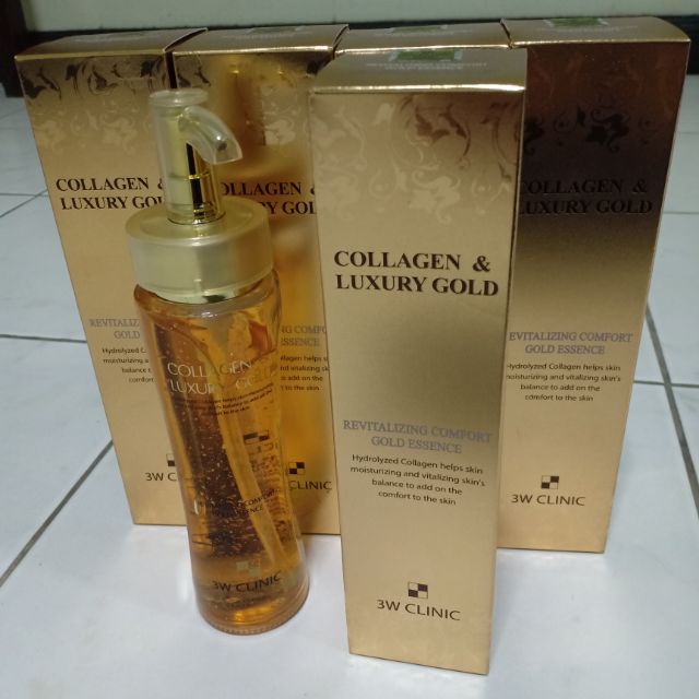 3w Clinic Collagen & Luxury Gold Revitalizing Comfort Gold Essence
