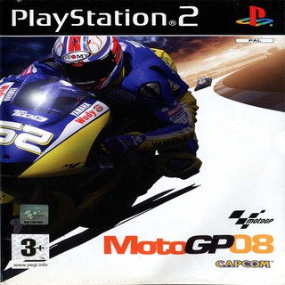 แผ่นเกมส์[PlayStation2] MotoGP 08 (USA)