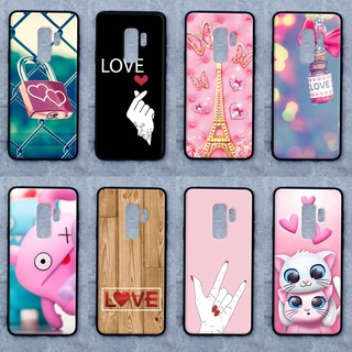 เคส Samsung S9 plus ลายอินเลิฟ ขอบนิ่มหลังแข็ง เคสมือถือ เคสโทรศัพท์ Case เคส TPU ขอบนิ่มหลังแข็ง ไม่ขูดตัวเครื่อง