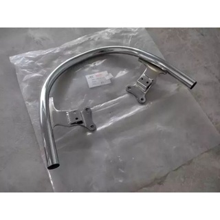 กันตก,เหล็กท้ายเบาะ yamaha FINO ฟีโน่ เหล็กกลม สีชุบ พร้อมส่ง