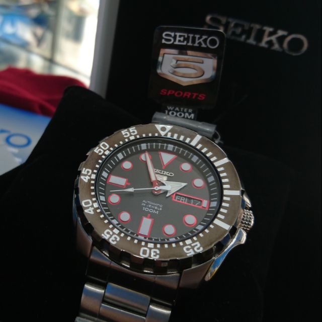 Seiko 5sports automatic 100m สินค้าใหม่ ของแท้ รับประกัน1ปี