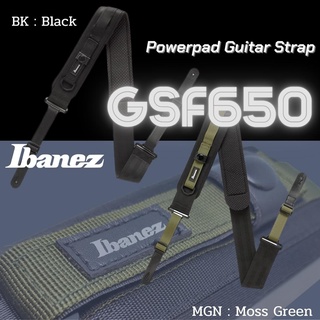 สายสะพายกีตาร์ Ibanez GSF650 Powerpad Guitar Strap