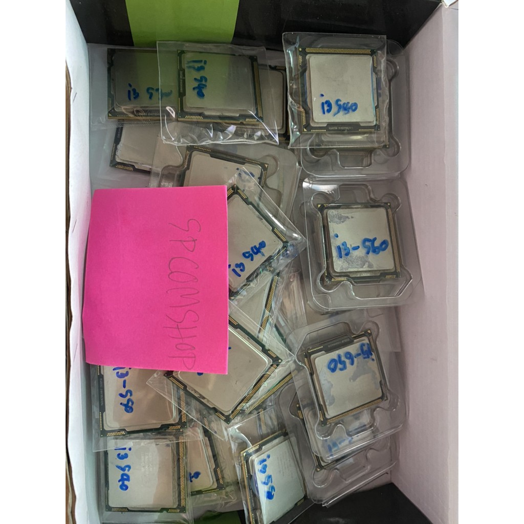 ***CPU intel มือสอง i3 i5 i7  ใส่เมนบอร์ด socket 1156 ***