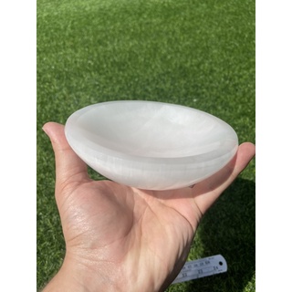 AAA Quality Natural Selenite Round Bowl 15 cm