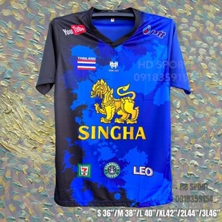 เสื้อกีฬา GA02ลายสิงห์คอวี