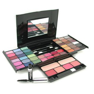CAMELEON MakeUp Kit G2327 (2x Powder, 36x Eyeshadows, 4x Blusher, 1xMascara, 1xEye Pencil, 8x Lip Gloss, 4x Applicators)