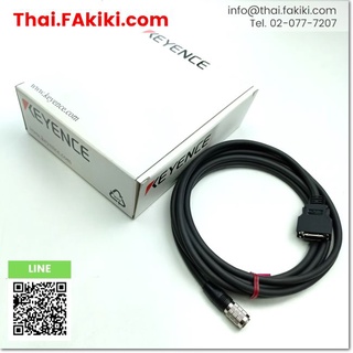 พร้อมส่ง,(A)Unused, CA-CN3 Camera Cable ,สายเคเบิลกล้อง สเปค 3m ,KEYENCE (66-003-048)