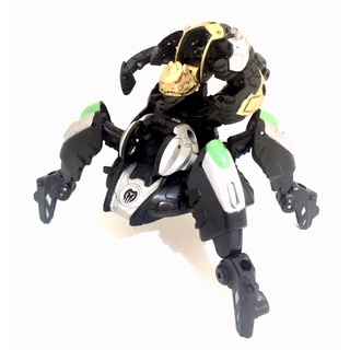 Bakugan Bakugold Darkus Vertexx On Battle Suit Mechtanium Surge Clawbruk