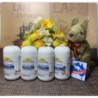 Nature’s Way Kids Smart DHA 300 mg วิตามินบำรุงสมอง เพิ่มสมาธิ การเรียนรู้ สายตา