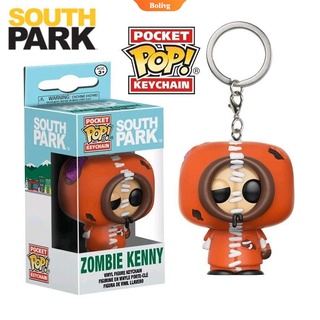 Funko Pop！South Park Zombie Kenny Pocket Pop Keychain Figure Toys Model Dolls For Children Birthday Gift  | BOLIVE |