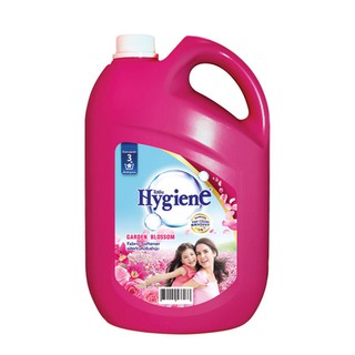 Hygiene น้ำยาปรับผ้านุ่ม กลิ่นการ์เด้นบลอสซั่ม สีชมพูเข้ม 3,500 มล.