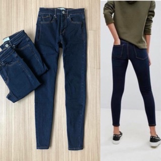 ❤Stradivarius Dark Jeans แบรนดัง