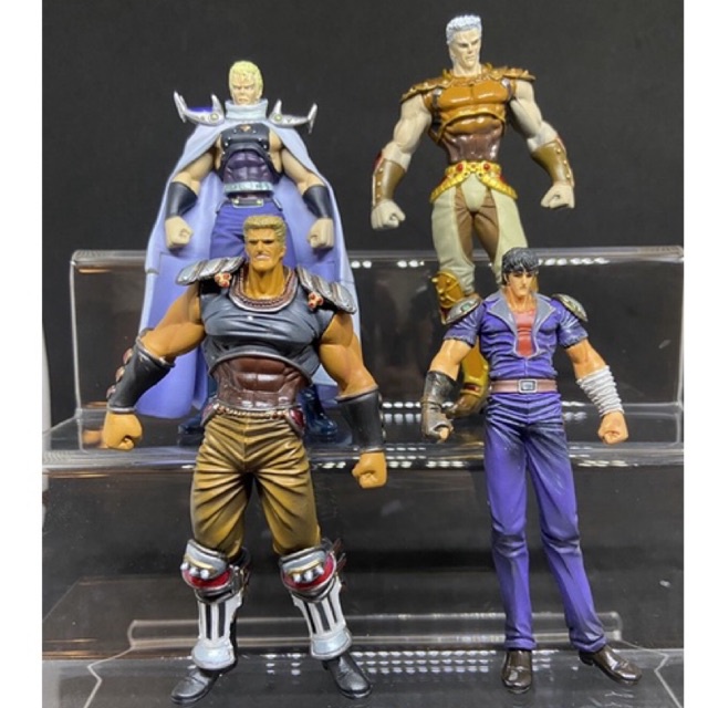 🔥 Kaiyodo Fist of The North Star Movie Figure Collection 4 figure Kenshiro Raoh Souther