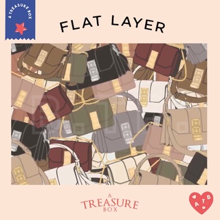 New in pack 💕 Atreasurebox ATB | รุ่น Flat Layer