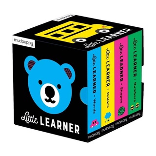 LITTLE LEARNER BOARD BOOK SET เซตหนังสือ ที่จะช่วยสอนทั้งเรื่องสี,รูปทรง,การนับจำนวน คำศัพท์คำแรก