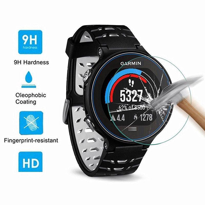 กระจกนิรภัยกันรอยหน้าจอ HR 9H สำหรับ Garmin Forerunner 225 / 230 / 235 / 620