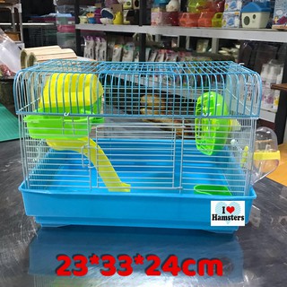 [[ลดล้างสต็อค]] กรงหนูแฮมสเตอร์ (M) Hamster Cage M