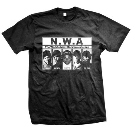 เสื้อยืด Nwa BAND - บาร์รูปถ่าย