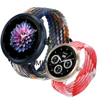 Maimo watch R GPS สายไนล่อน ปรับได้ กีฬา สมาร์ทวอทช์ สร้อยข้อมือ สําหรับผู้หญิง ผู้ชาย นาฬิกา