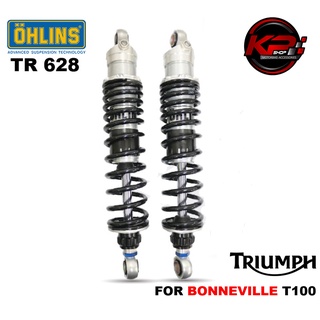 โช๊คหลัง OHLINS TR 628 FOR TRIUMPH ฺBONNEVILLE T100/Thruxton 900/SCRAMBLER 900 SHOCK360 NONSUB