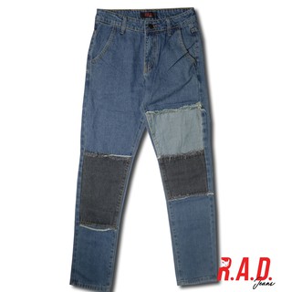 R.A.D.Jeans กางเกงขายาวตัดต่อด้านหน้า 2BL2013012