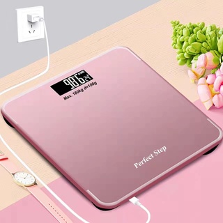 Timbangan Badan Digital USB - Baterai 180 kg - Timbangan badan digital 21x25 Baterai & 26X26 USB terbaru - anti pecah - Free Buble wrap