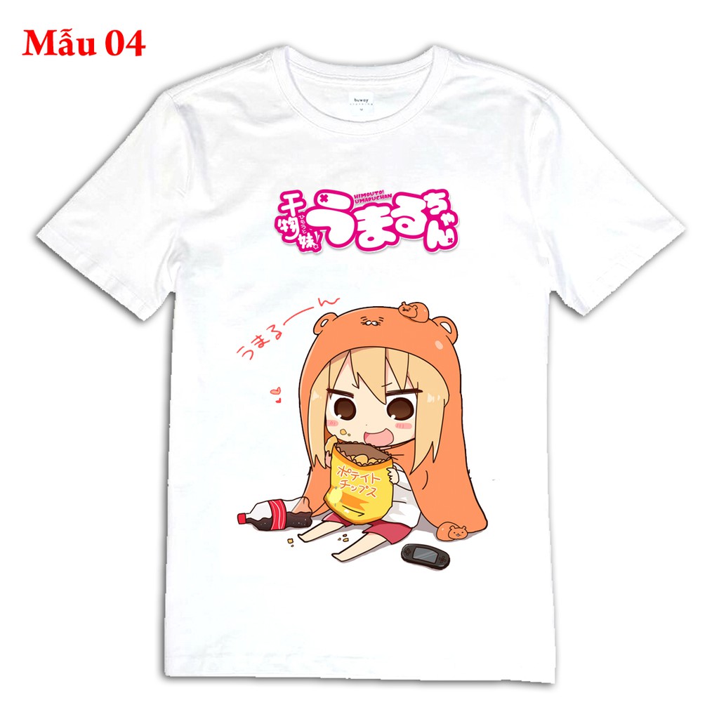 เสื้อยืดอนิเมะ Himouto Umaru Chan (มีหลายลาย)