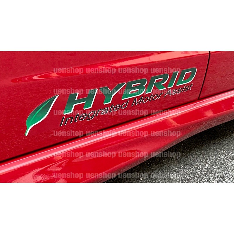 สติ๊กเกอร์ DECAL KERETA HONDA HYBRID JAZZ FIT CITY HRV INSIGHT CRZ