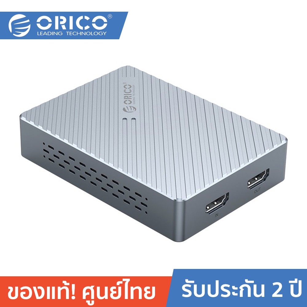 ลดราคา ORICO HVC-1080 Capture Card HDMI To USB3.0 HD 1080P Drive-free Record Game Live Streaming for Camera PC PS3 PS4 TV #ค้นหาเพิ่มเติม แท่นวางแล็ปท็อป อุปกรณ์เชื่อมต่อสัญญาณ wireless แบบ USB