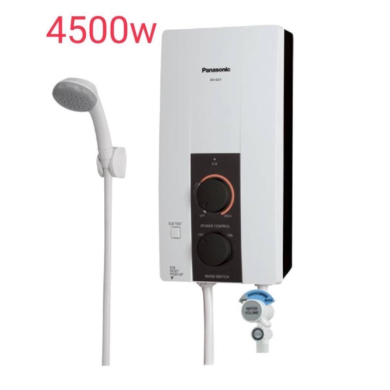 เครื่องทำน้ำอุ่น Panasonic DH-4JL1 ความร้อน 4,500 วัตต์