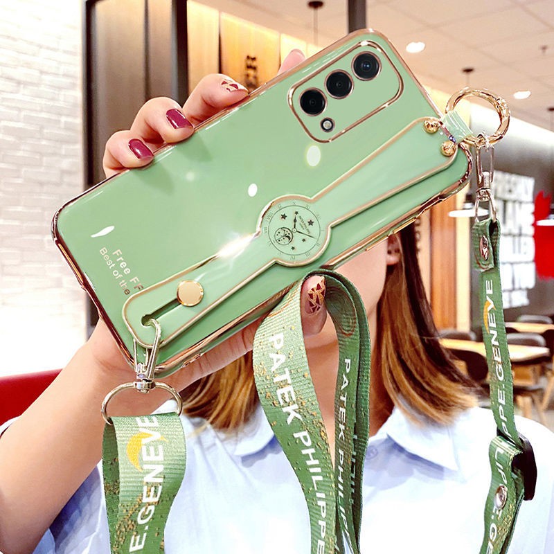 OPPOa93 เคสโทรศัพท์มือถือหญิงสายรัดข้อมือ PEHM00 ป้องกันซิลิโคน anti ...