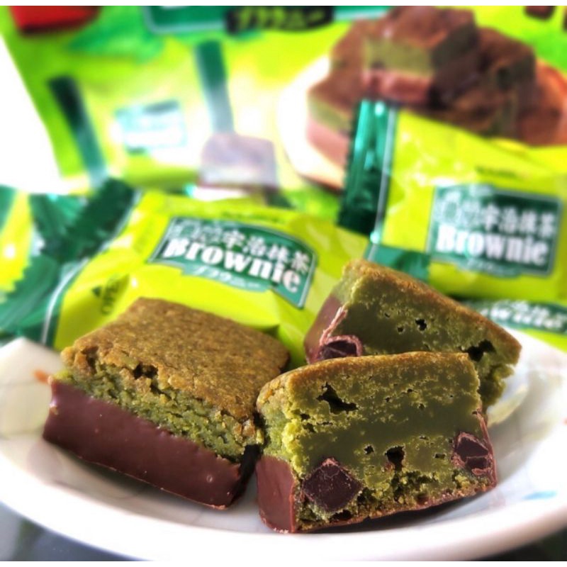 ขนมญี่ปุ่น Bourbon brownie บราวนี่ มี 2รสชาติ