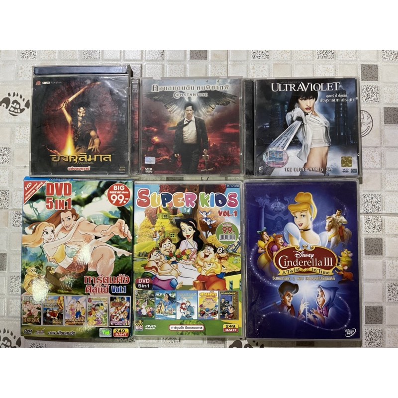 vcd & dvd หนัง แผ่นแท้ “มือสอง” สภาพดี