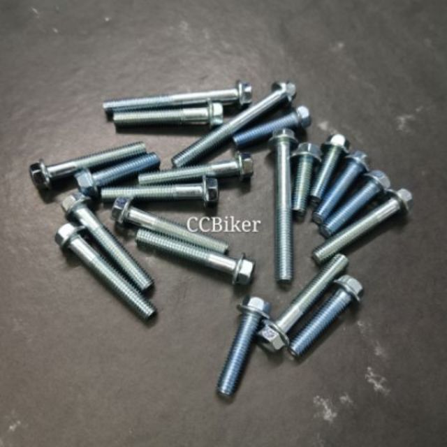 Kris Kris100 Kris110 Kris120 Magnet & Clutch Cover Cap Screw Set (Skru kiri kan enjin)