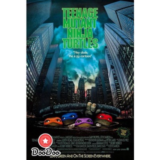 dvd ภาพยนตร์ Teenage Mutant Ninja Turtles 1 (1990) ขบวนการมุดดินนินจาเต่า 1 ดีวีดีหนัง dvd หนัง