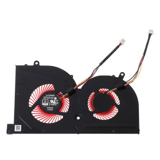 Wili❃ Laptop GPU CPU Cooling Fan for MSI GS63VR GS63 GS73 GS73VR MS-17B1 Stealth Pro CPU BS5005HS-U2F1 GPU BS5005HS-U2L1 Cooler