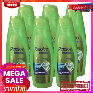 รีจอยส์ แชมพู สูตรขจัดรังแค 3อิน1 แพ็ค 70 มล. แพ็ค 6 ขวดRejoice Shampooanti Dandruff 3in1 70 ml x 6