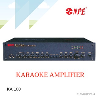 คาราโอเกะแอมป์เสตอริโอ KARAOKE ST AMP KA-100B NPE