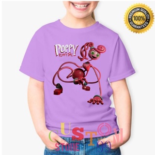 เสื้อยืดแขนยาว พิมพ์ลาย Mommy LONG LEGS POPPY PLAYTIME สําหรับเด็ก